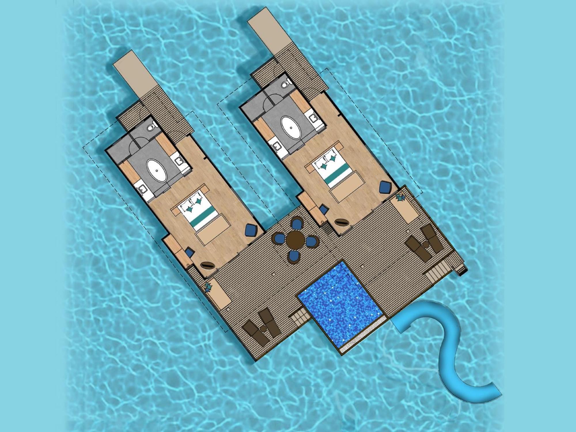 Siyam World Maldives - 24-Hour Premium All-Inclusive With Free Transfer Dhigurah  Zimmer foto