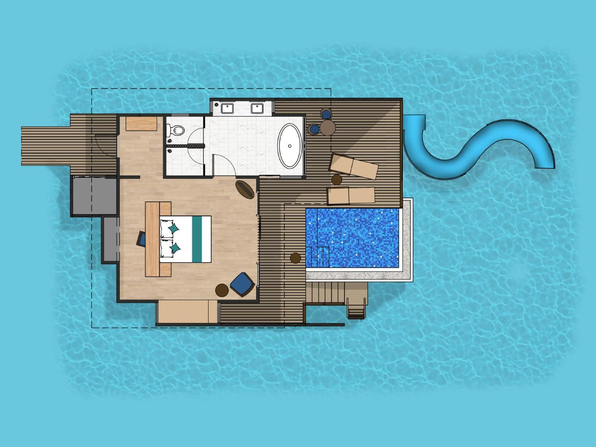 Siyam World Maldives - 24-Hour Premium All-Inclusive With Free Transfer Dhigurah  Zimmer foto